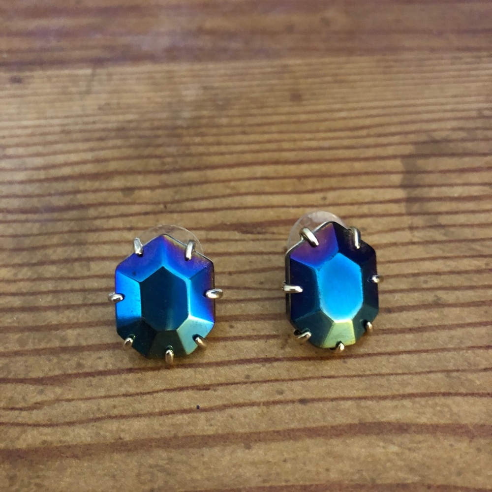 Kendra Scott Blue Stud Earrings